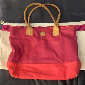 Tory Burch Two Tone Tote with Dust bag (read below